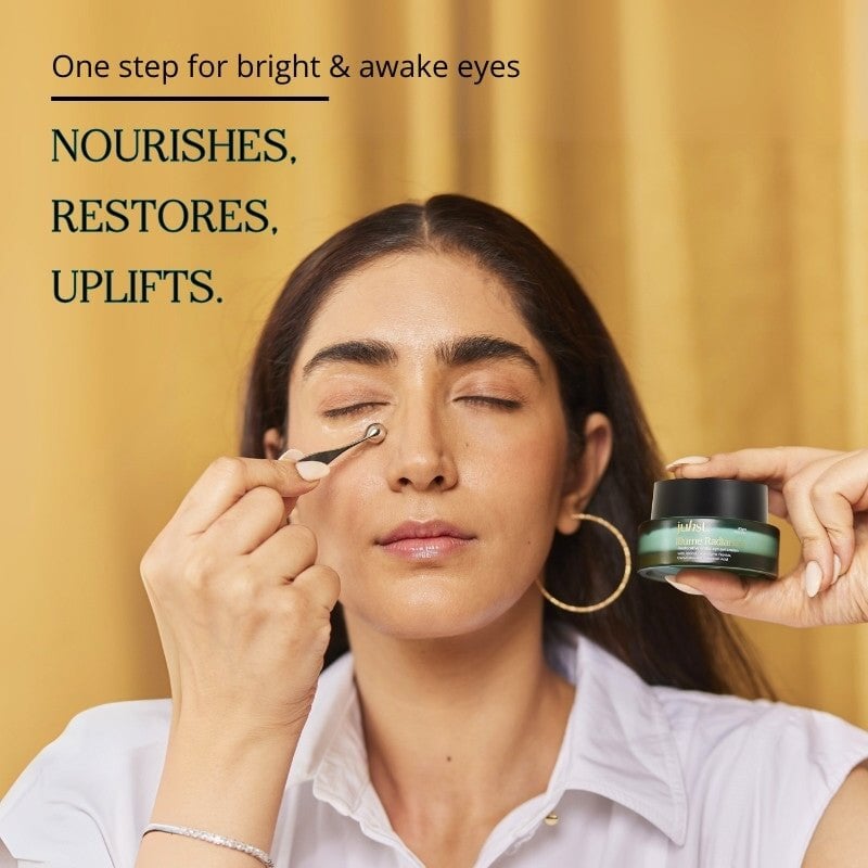 Woman Applying Serum